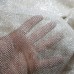 Ткань Глиттер на сетке (бежевый)